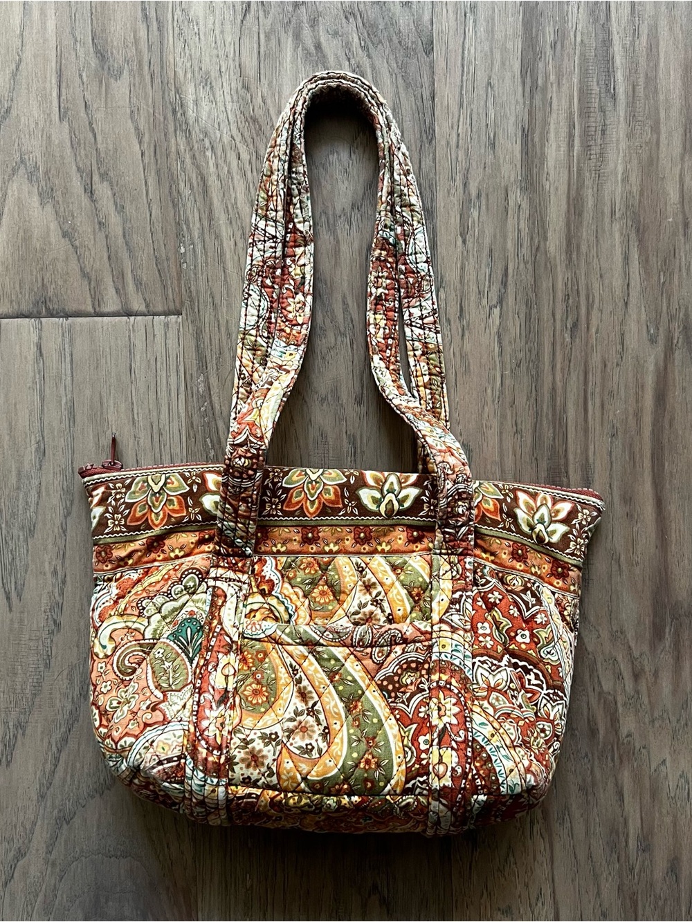 C&F Quilted Paisley Tote Bag